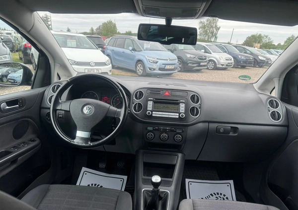 Volkswagen Golf Plus cena 14999 przebieg: 218000, rok produkcji 2007 z Lębork małe 254